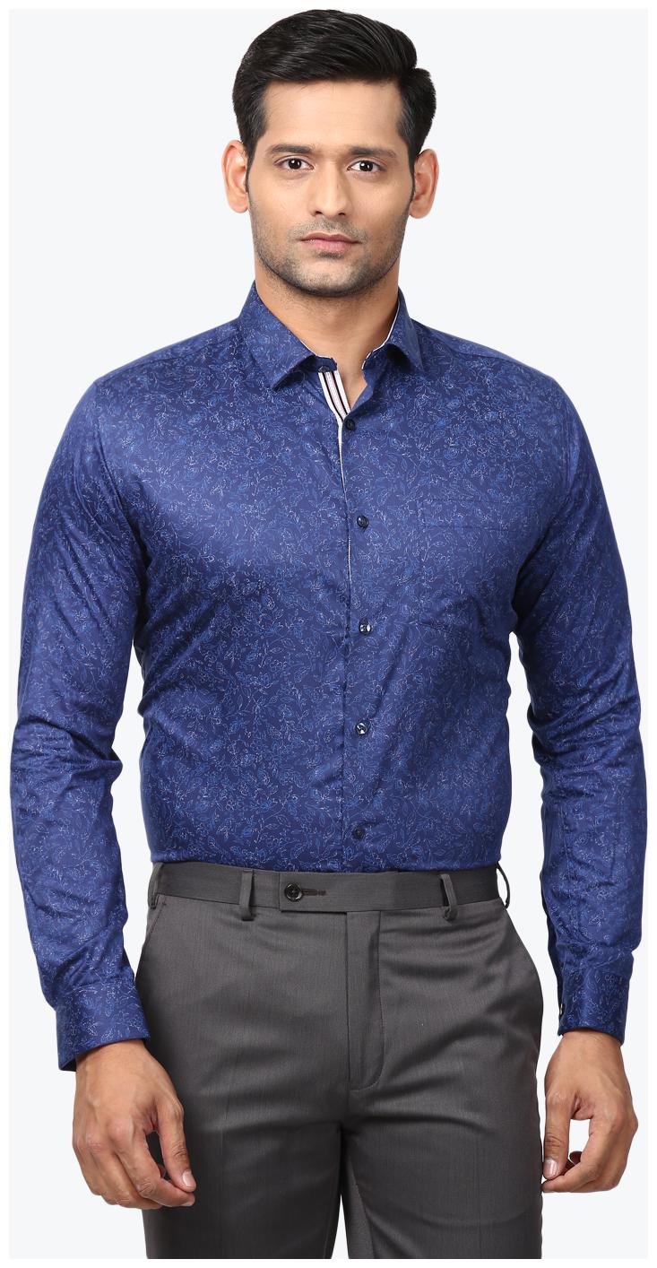 

Nextlook Men Slim fit Formal Shirt - Blue