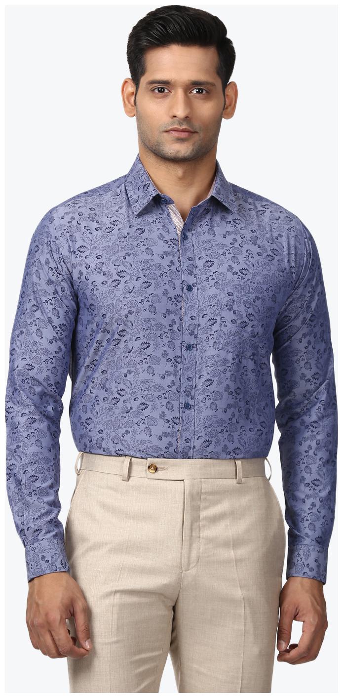 

Nextlook Men Slim fit Formal Shirt - Blue