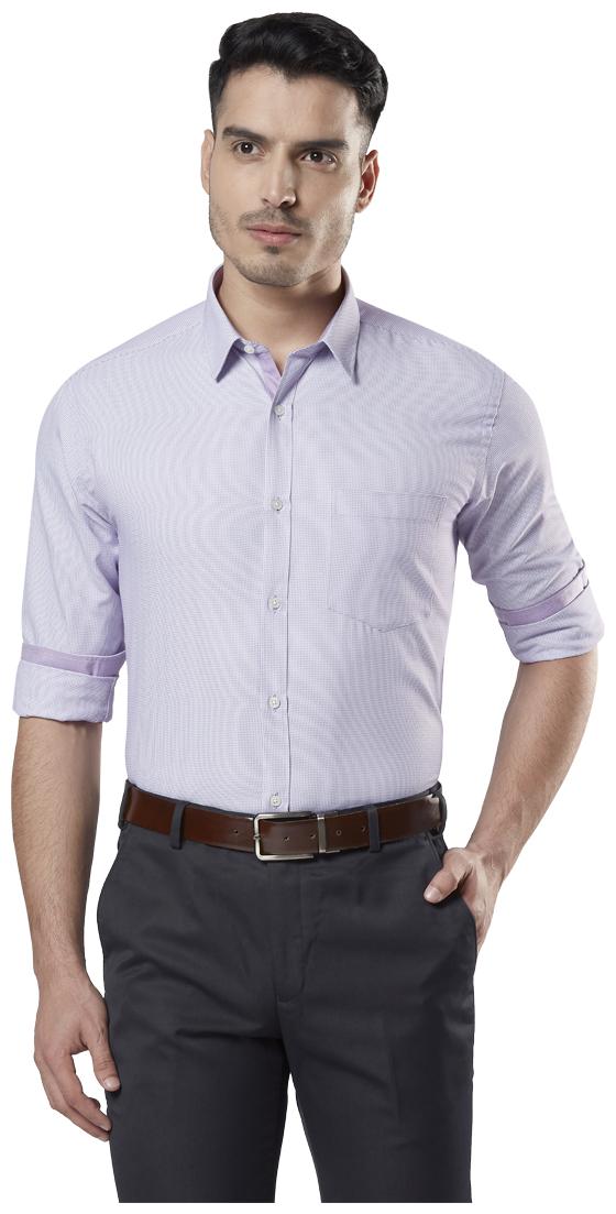

Nextlook Men Slim fit Formal Shirt - Purple