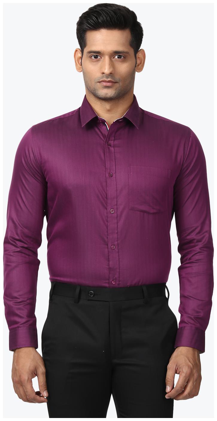 

Nextlook Men Slim fit Formal Shirt - Purple