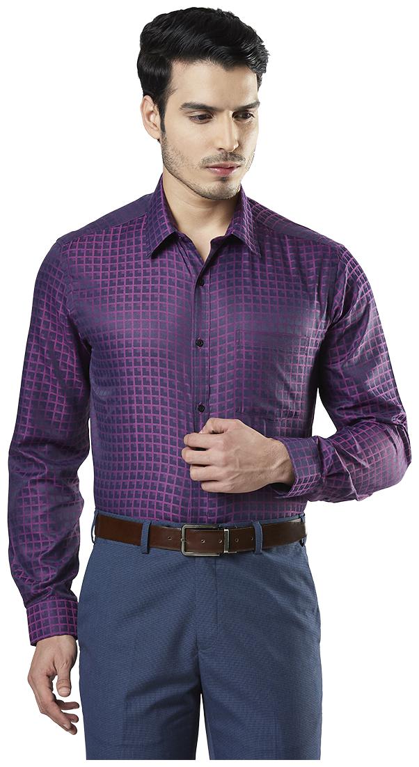 

Nextlook Men Regular fit Formal Shirt - Purple