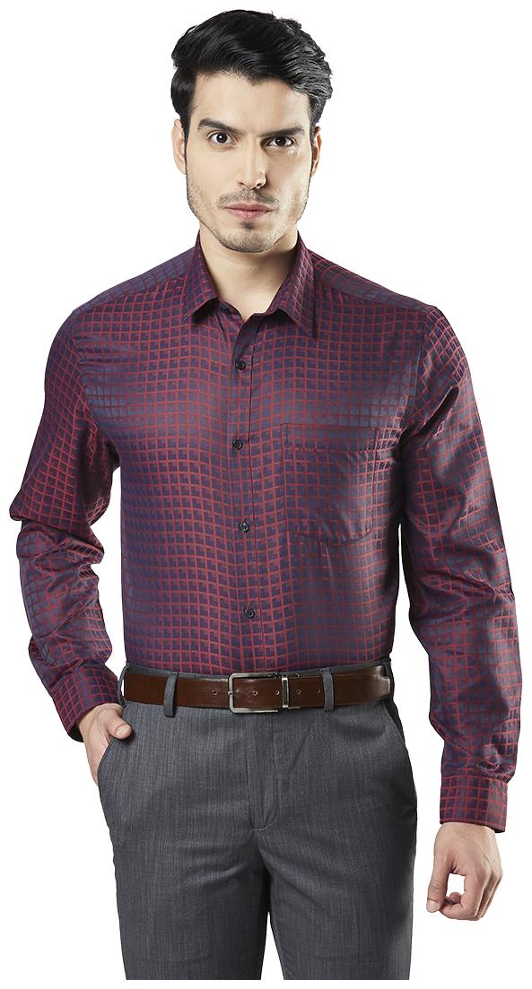 

Nextlook Men Regular fit Formal Shirt - Red