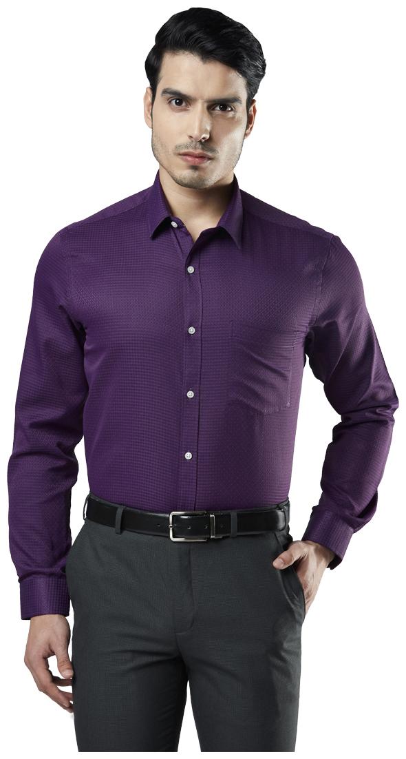 

Nextlook Men Regular fit Formal Shirt - Purple