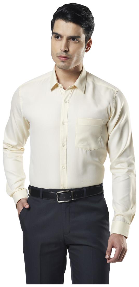 

Nextlook Men Slim fit Formal Shirt - Yellow