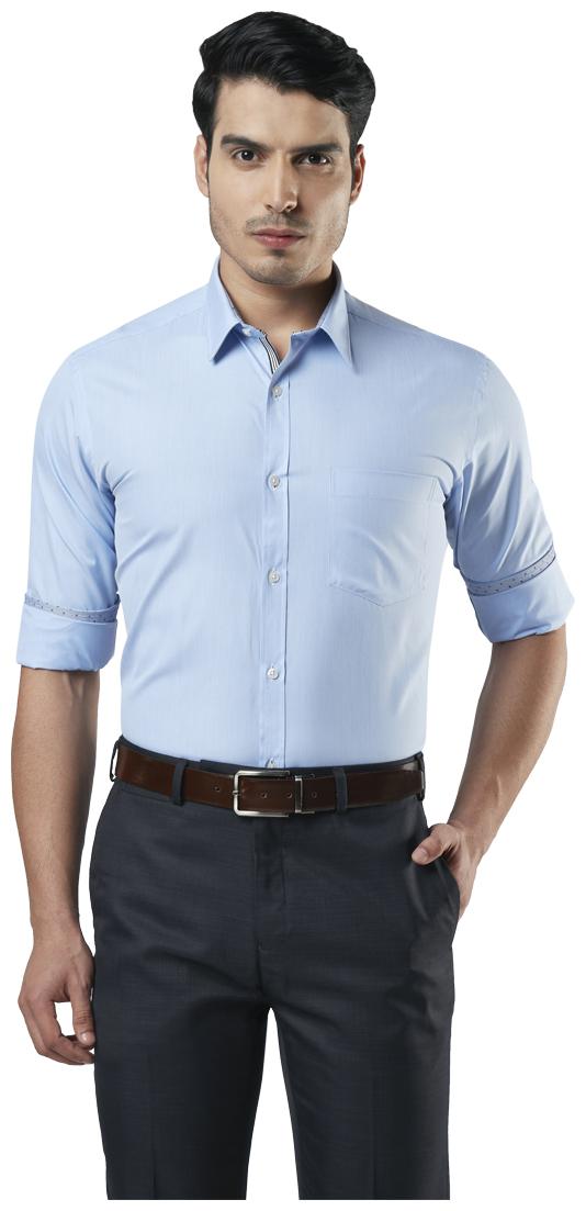 

Nextlook Men Slim fit Formal Shirt - Blue