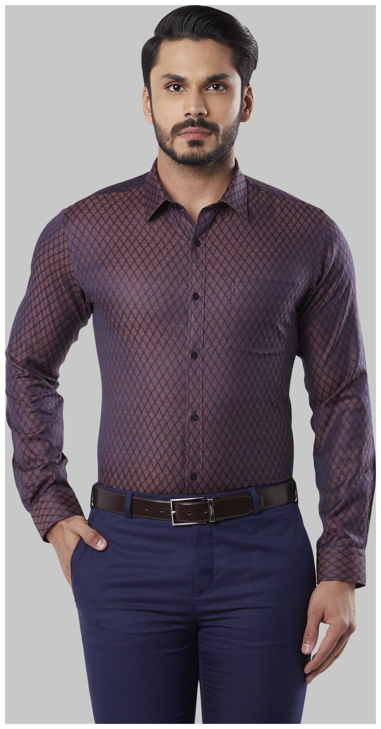 

Nextlook Men Slim fit Formal Shirt - Brown