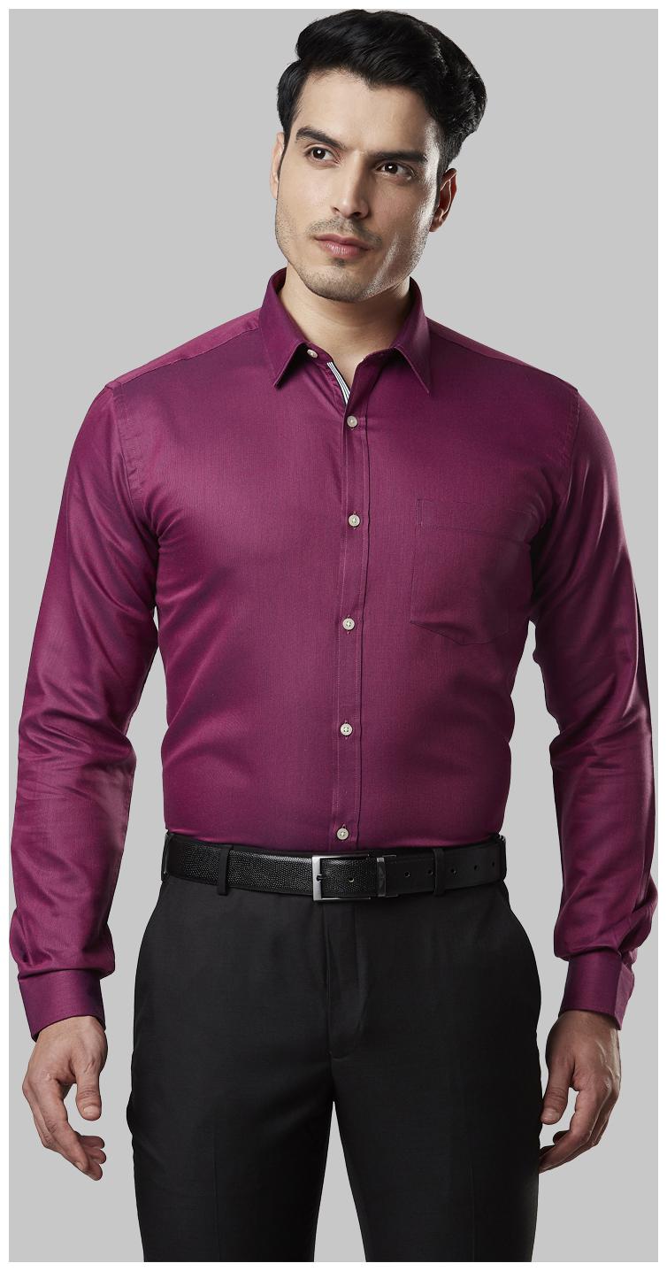 

Nextlook Men Slim fit Formal Shirt - Purple