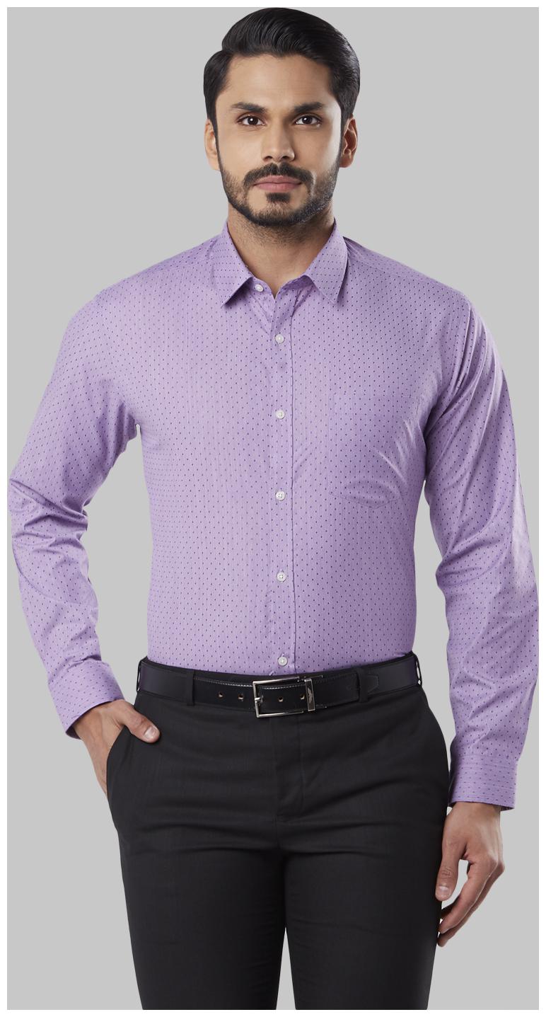 

Nextlook Men Regular fit Formal Shirt - Purple