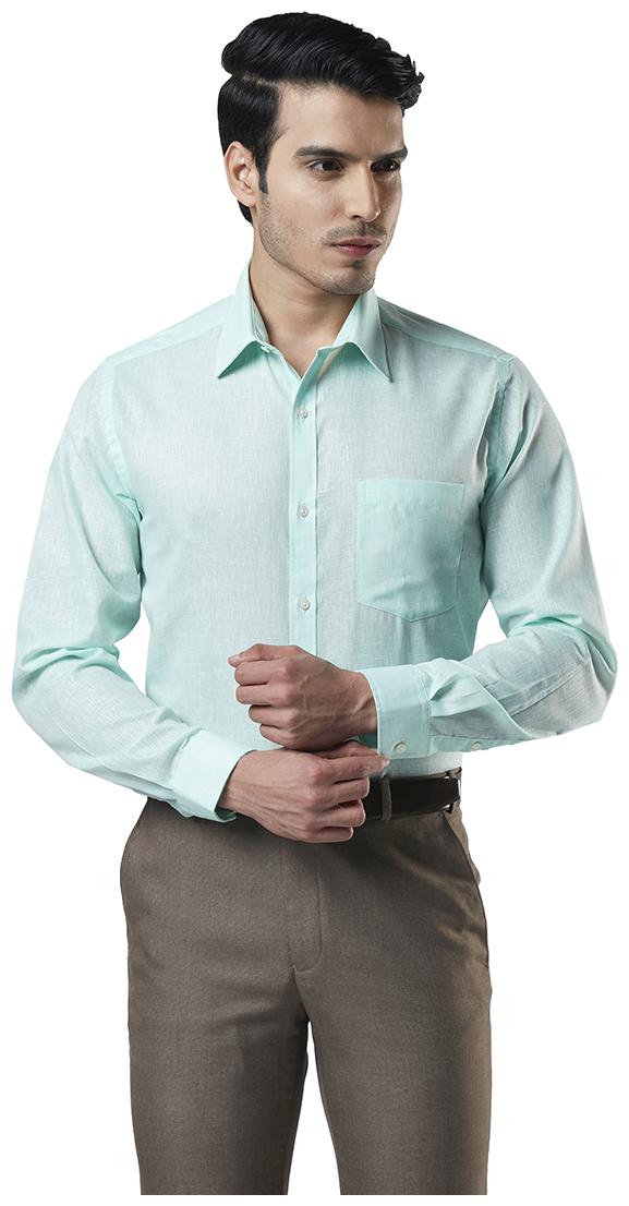

Nextlook Men Regular fit Formal Shirt - Green