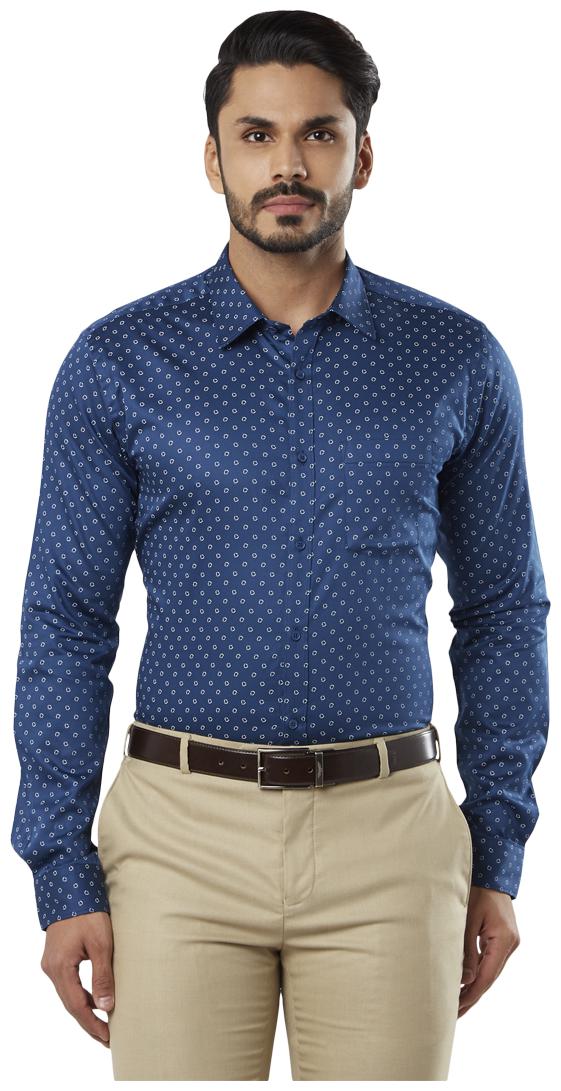 

Nextlook Men Regular fit Formal Shirt - Blue