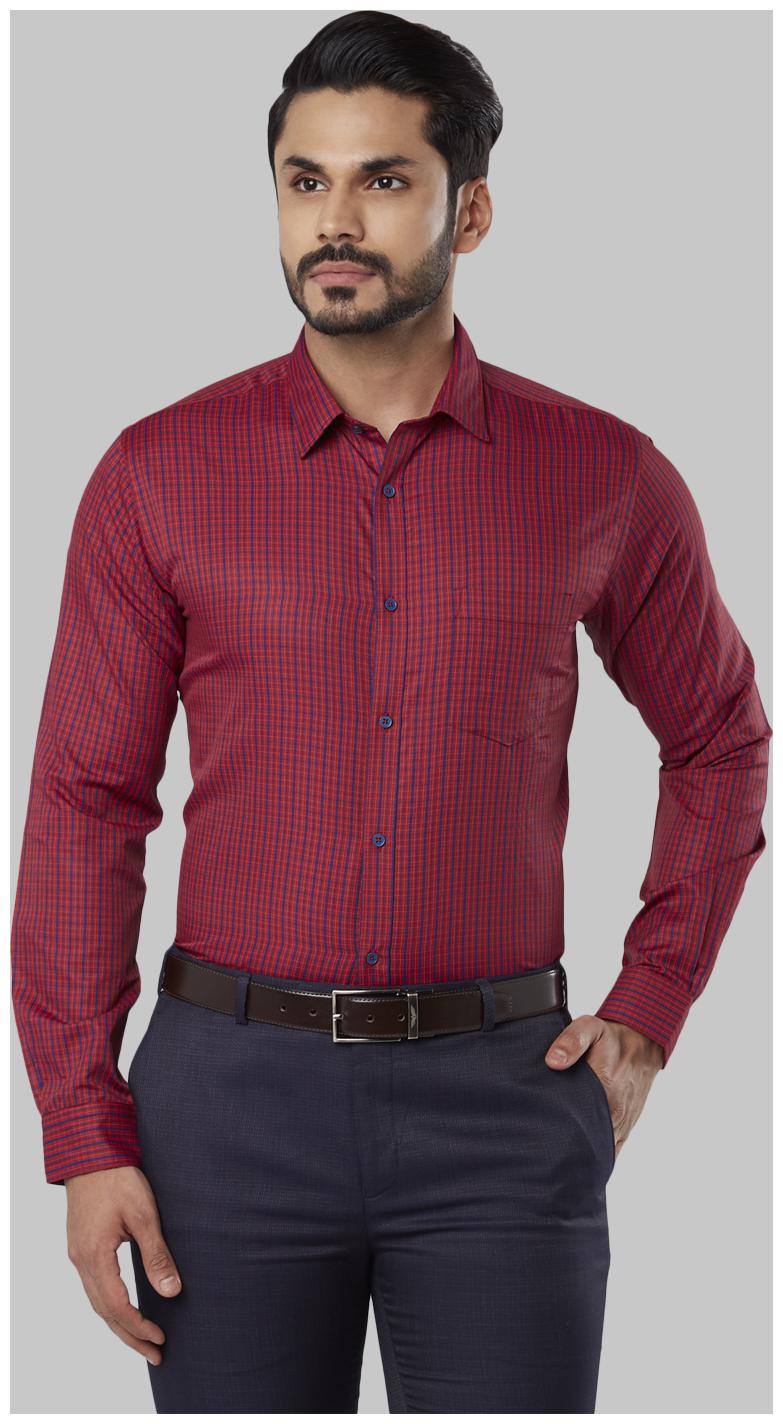 

Nextlook Men Regular fit Formal Shirt - Maroon