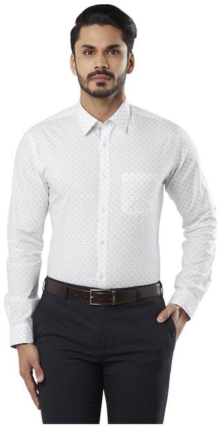 Nextlook Men Regular fit Formal Shirt - White