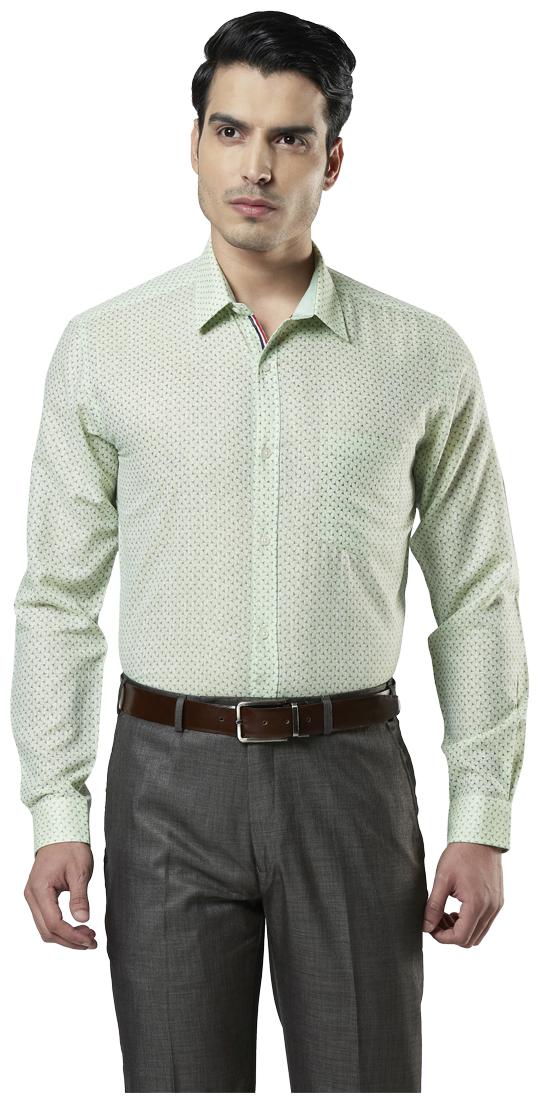 

Nextlook Men Slim fit Formal Shirt - Green