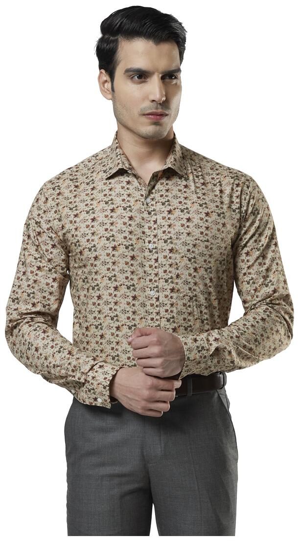 

Nextlook Men Slim fit Formal Shirt - Brown