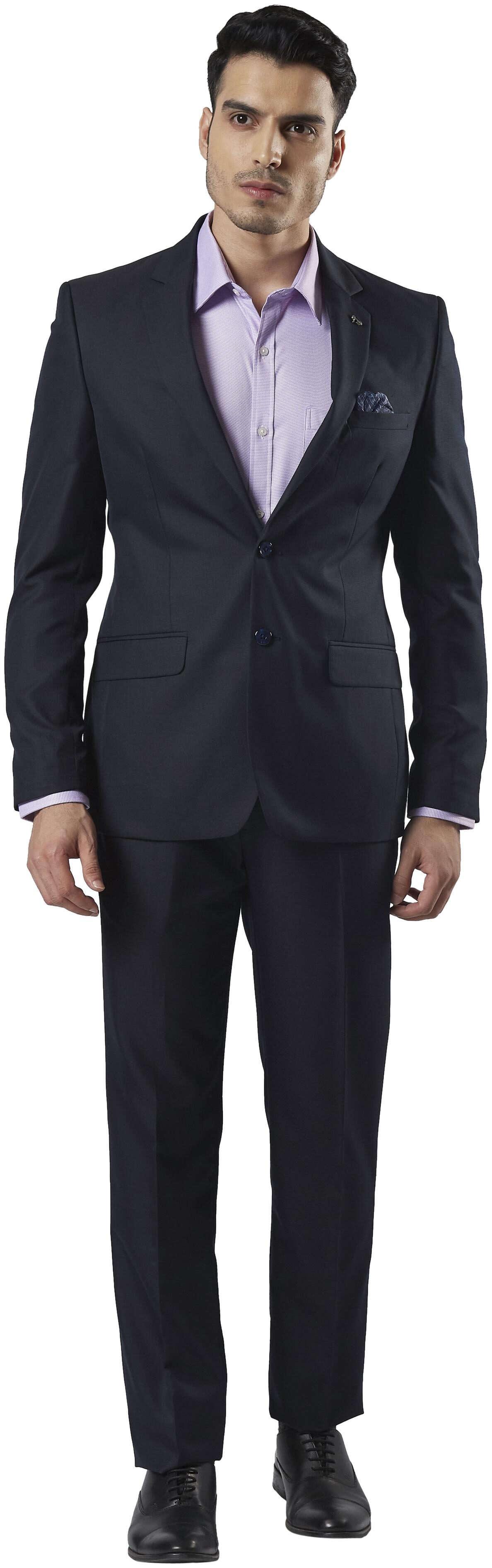 

Nextlook Men Polyester Suits -Blue