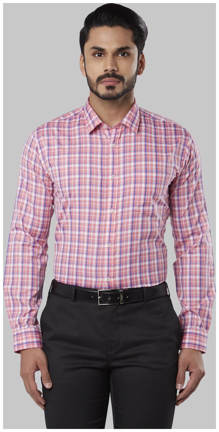 

Nextlook Men Regular fit Formal Shirt - Pink Blue