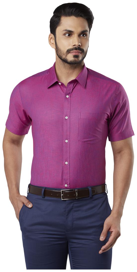 

Nextlook Men Regular fit Formal Shirt - Purple