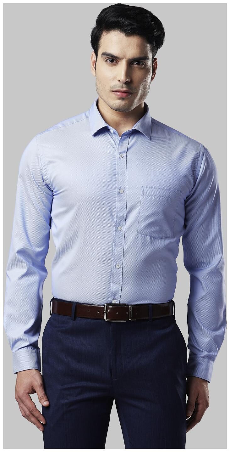 

Nextlook Men Slim fit Formal Shirt - Blue