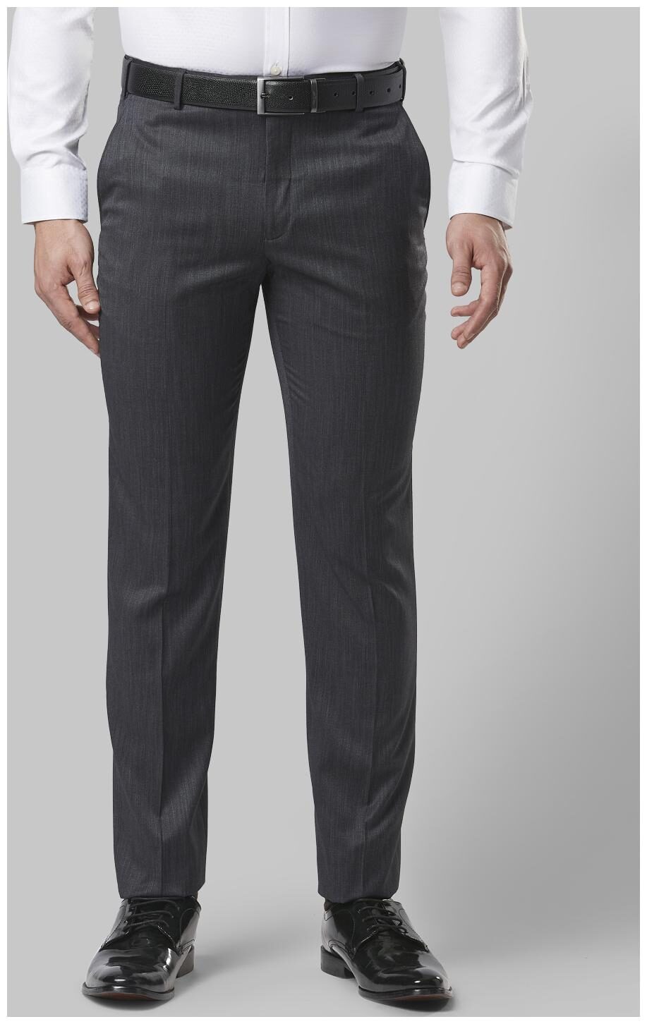 

Nextlook Men Solid Slim Fit Formal Trouser - Grey