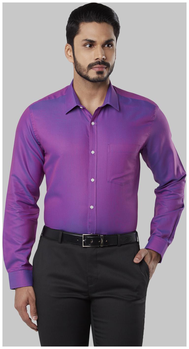 

Nextlook Men Regular fit Formal Shirt - Purple
