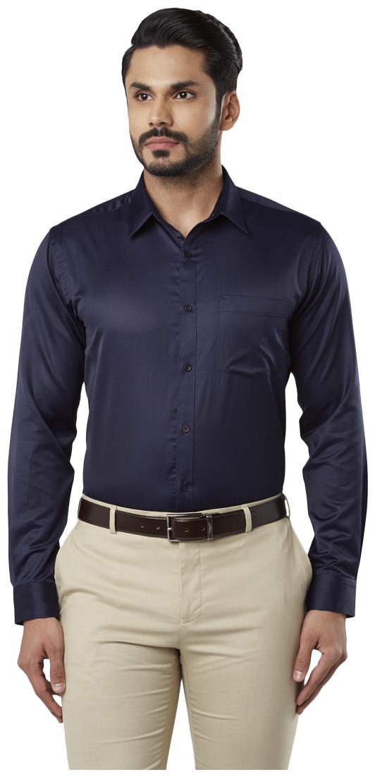 

Nextlook Men Slim fit Formal Shirt - Blue