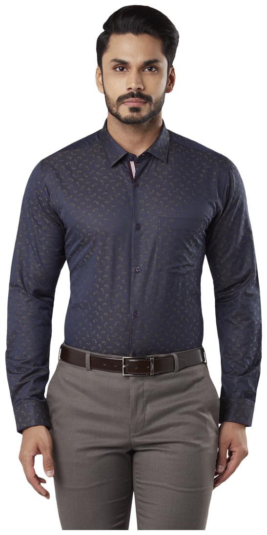 

Nextlook Men Slim fit Formal Shirt - Blue
