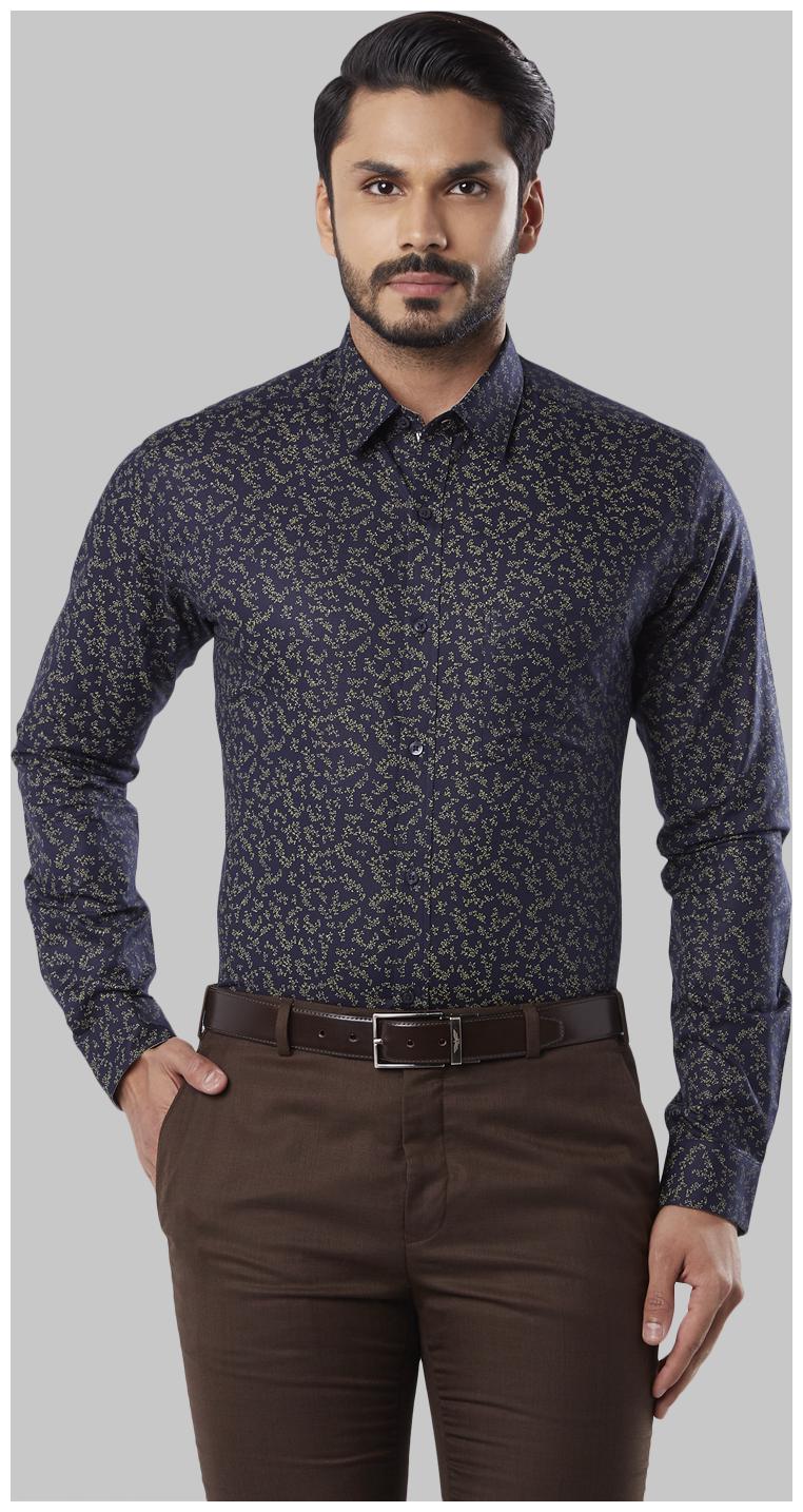 

Nextlook Men Slim fit Formal Shirt - Black