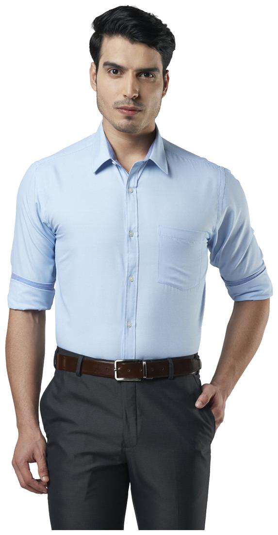 

Nextlook Men Slim fit Formal Shirt - Blue