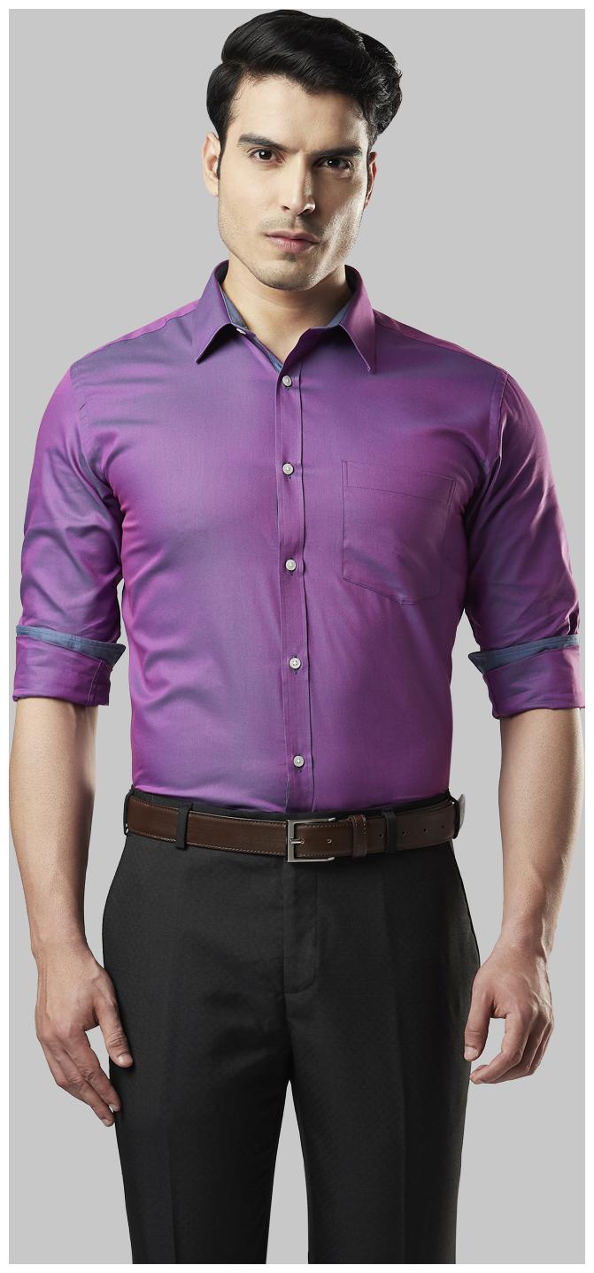 

Nextlook Men Slim fit Formal Shirt - Purple