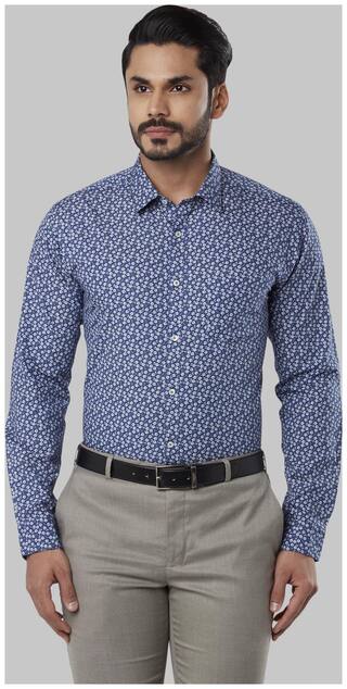 Nextlook Men Regular fit Formal Shirt - Blue