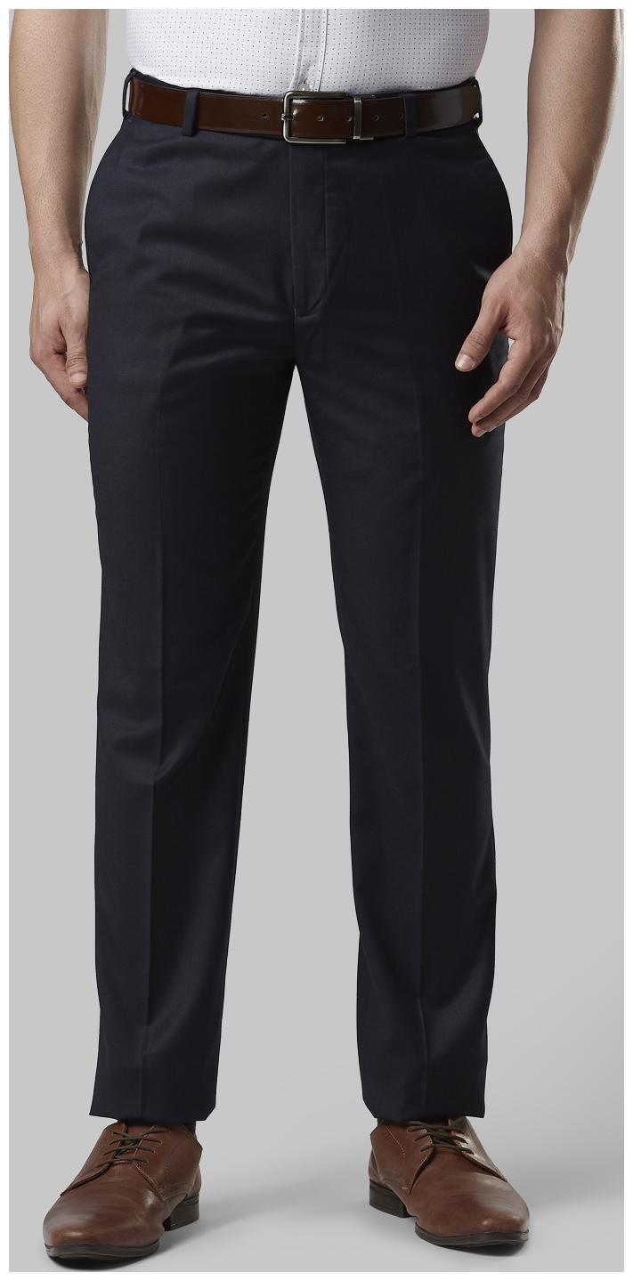 

Nextlook Men Solid Regular Fit Formal Trouser - Blue