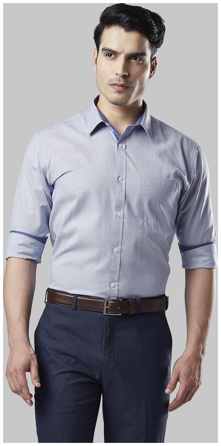 

Nextlook Men Slim fit Formal Shirt - Blue