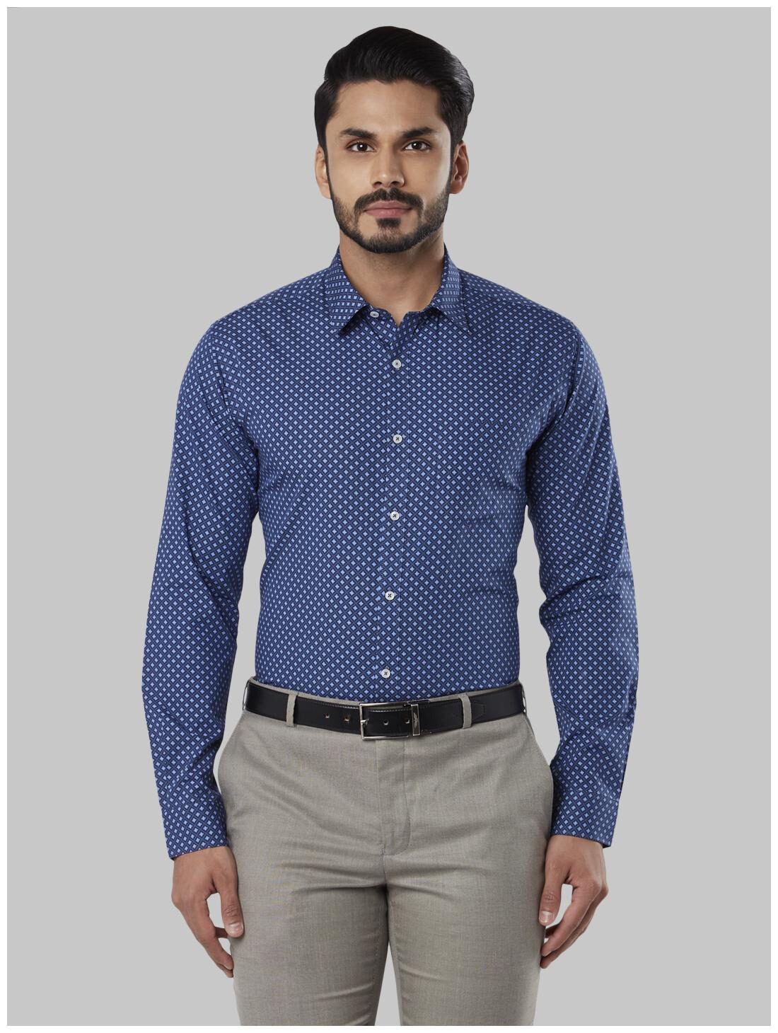 

Nextlook Men Regular fit Formal Shirt - Blue