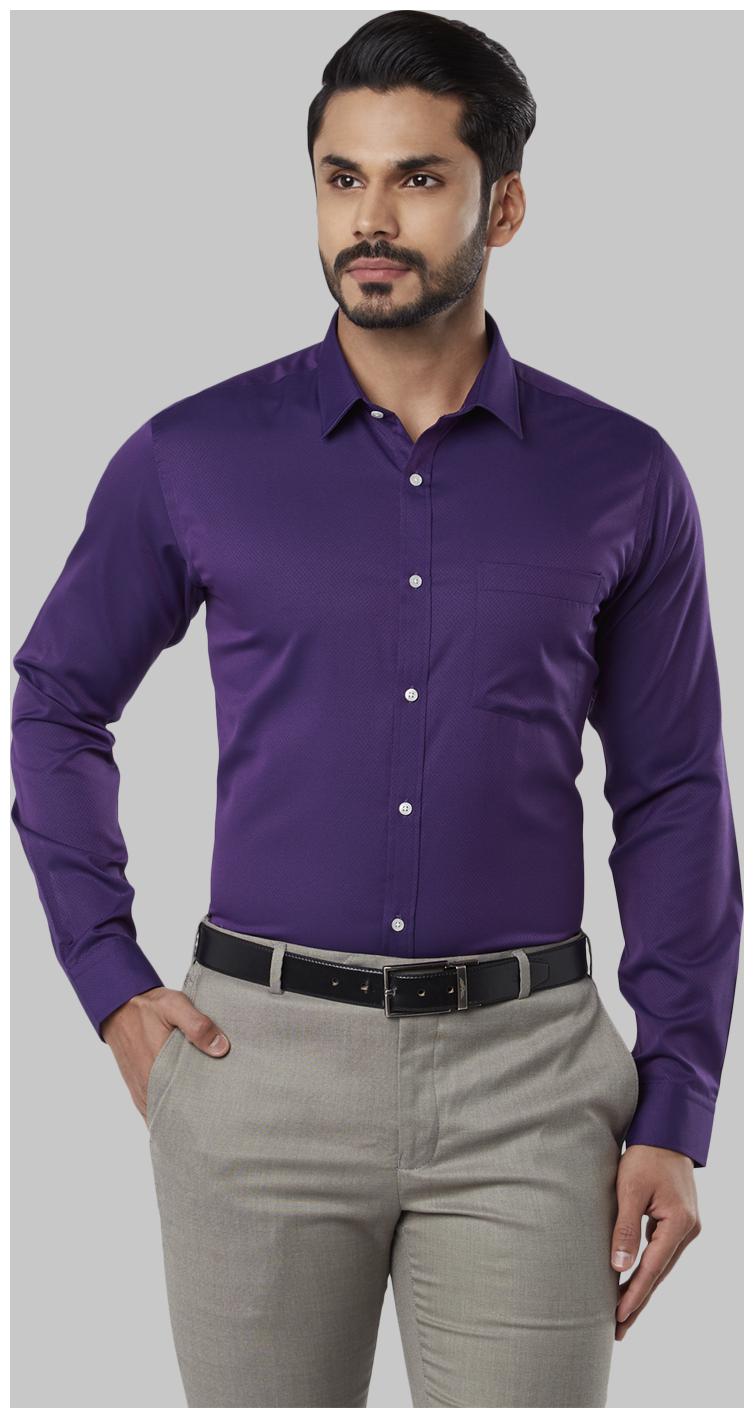 

Nextlook Men Slim fit Formal Shirt - Purple
