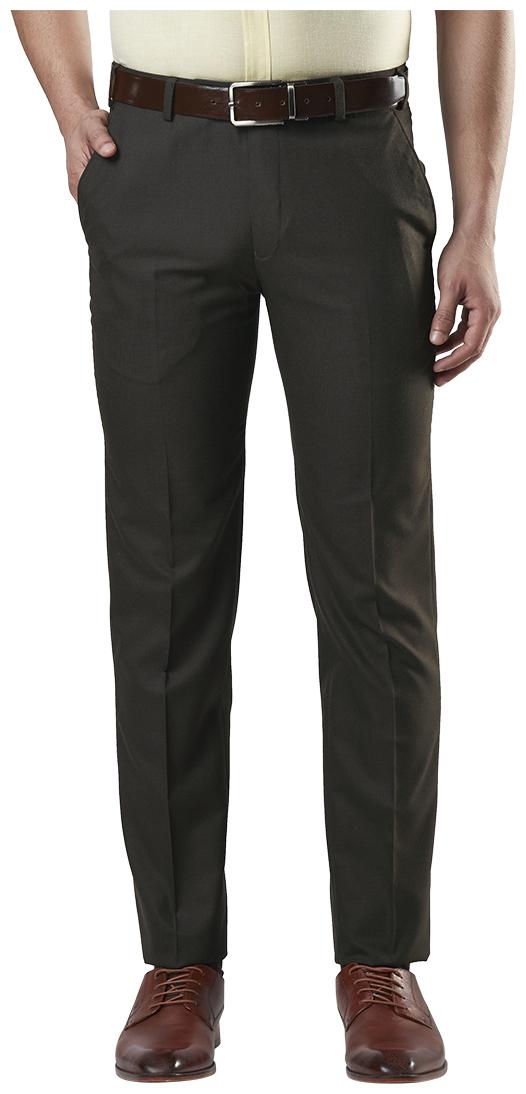 

Nextlook Men Solid Slim Fit Formal Trouser - Brown