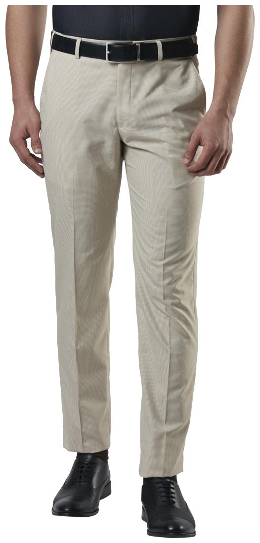 

Nextlook Men Solid Slim Fit Formal Trouser - Beige
