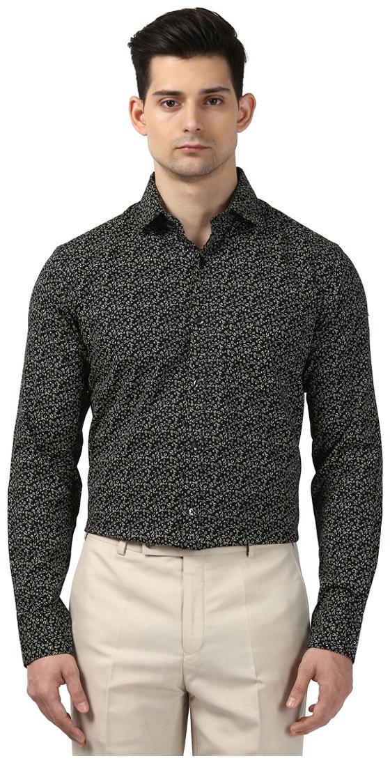 

Nextlook Men Slim fit Formal Shirt - Black