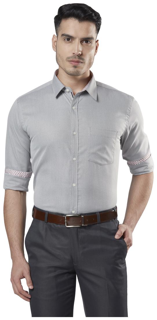 

Nextlook Men Slim fit Formal Shirt - Grey