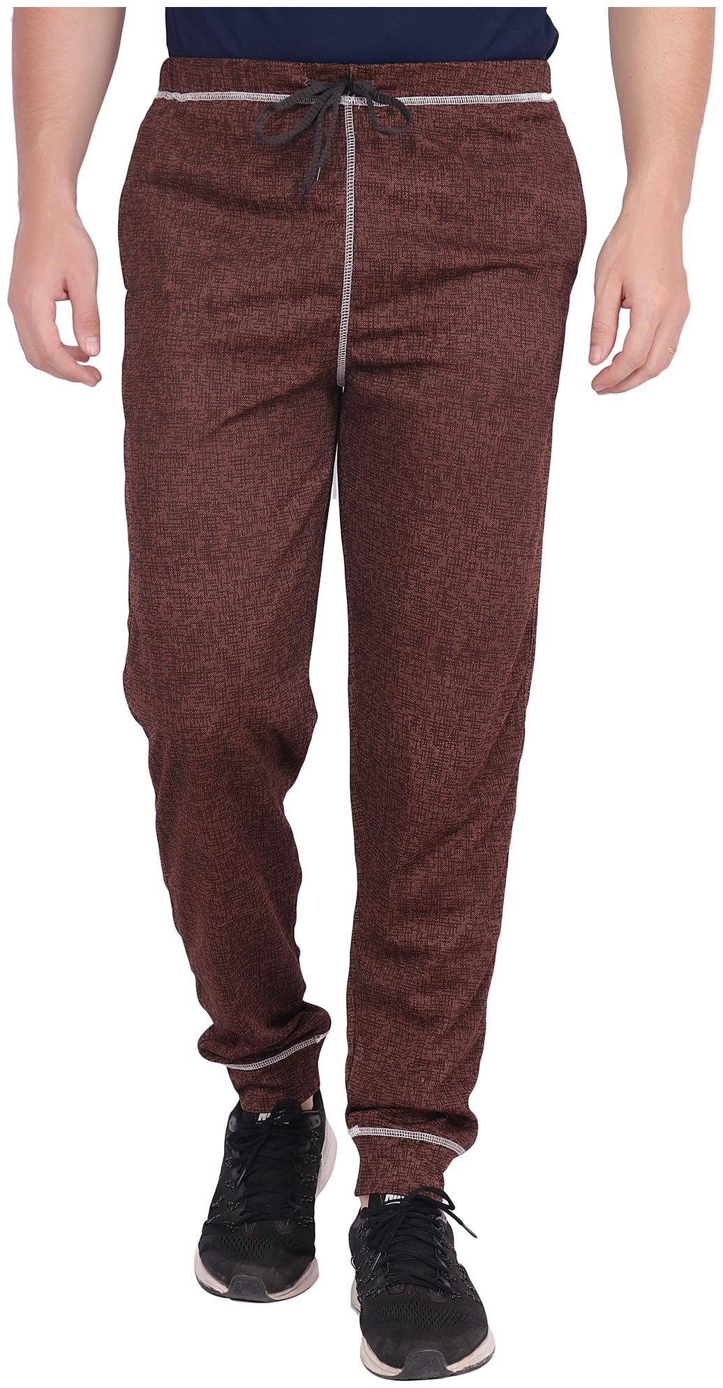 

nice queen solid brown trackpant
