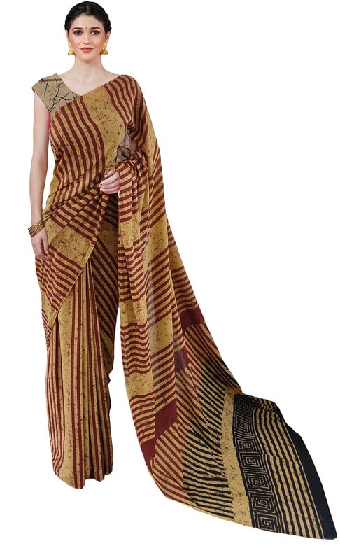 

NIKHILAM Cotton Multi Printed Regular Saree For Women