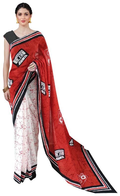 

NIKHILAM Cotton Multi Printed Regular Saree For Women