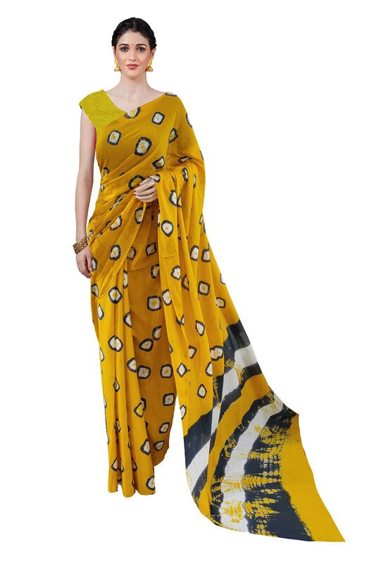 

NIKHILAM Cotton Multi Printed Regular Saree For Women