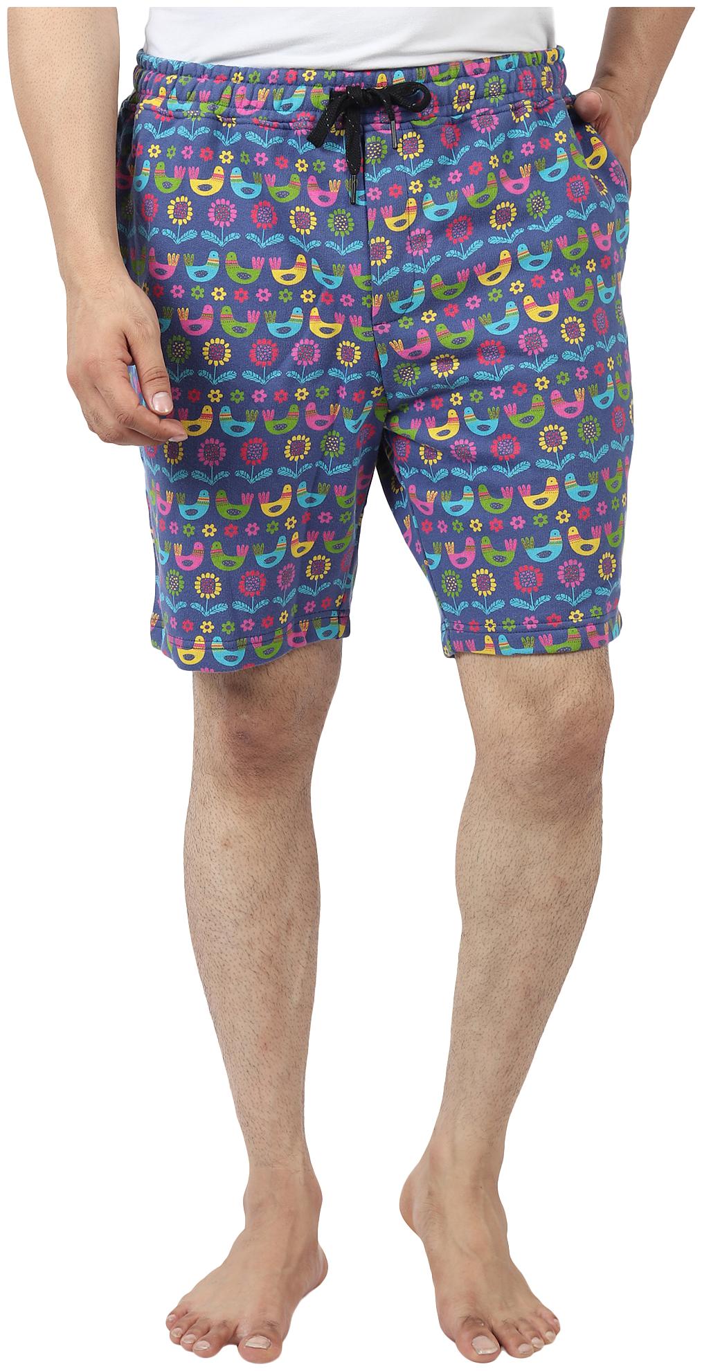 

Nimble Men Blue Regular Fit Regular Shorts