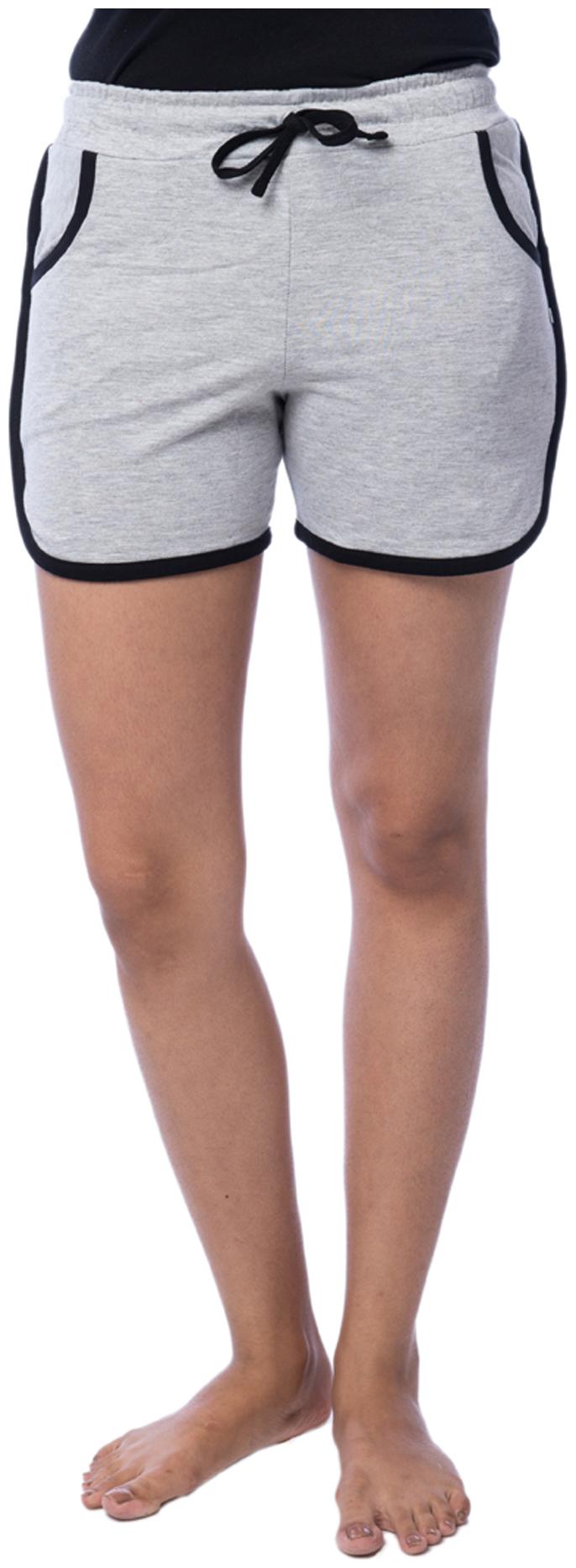 

Nite Flite Grey Cotton Shorts