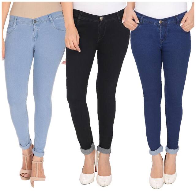 NJ's Women Multi Skinny fit Jeans