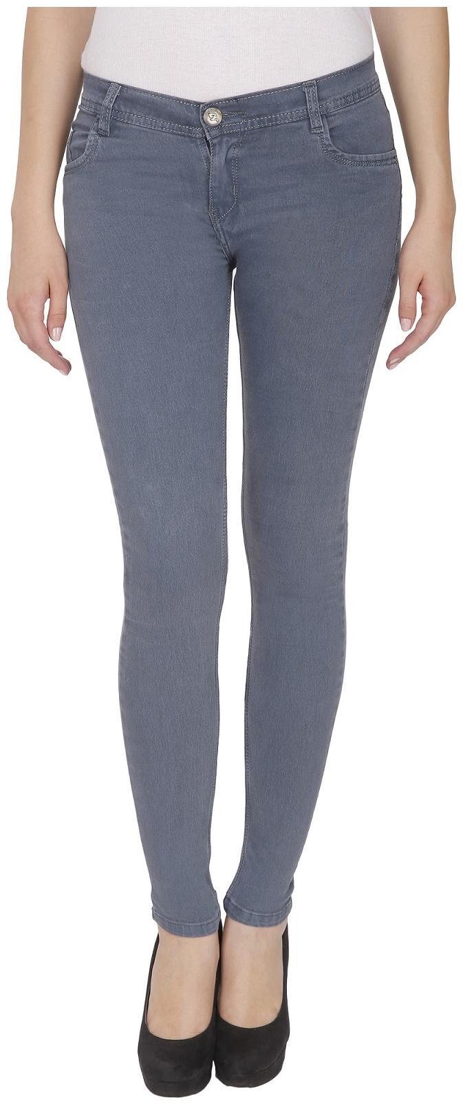 

NJ s Women Grey Slim fit Jeans