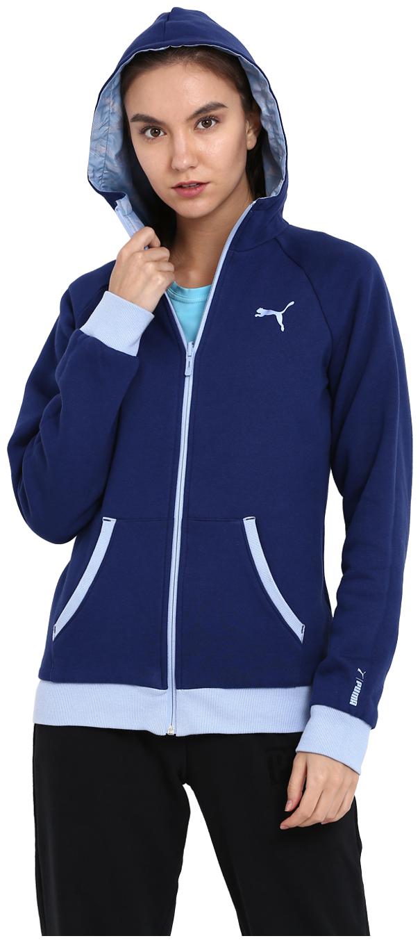 

Puma Women Solid Sports Jacket - Blue