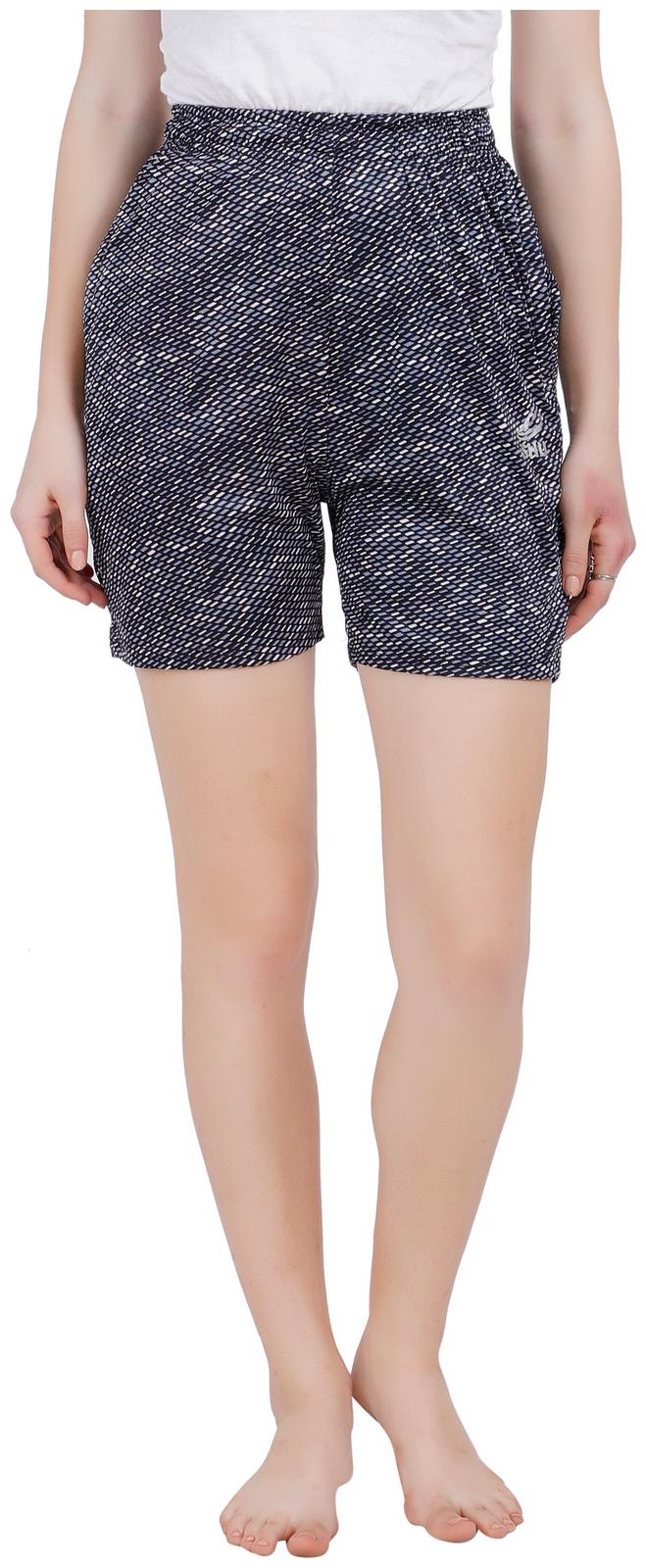 

NSZO Women Printed Regular shorts - Multi