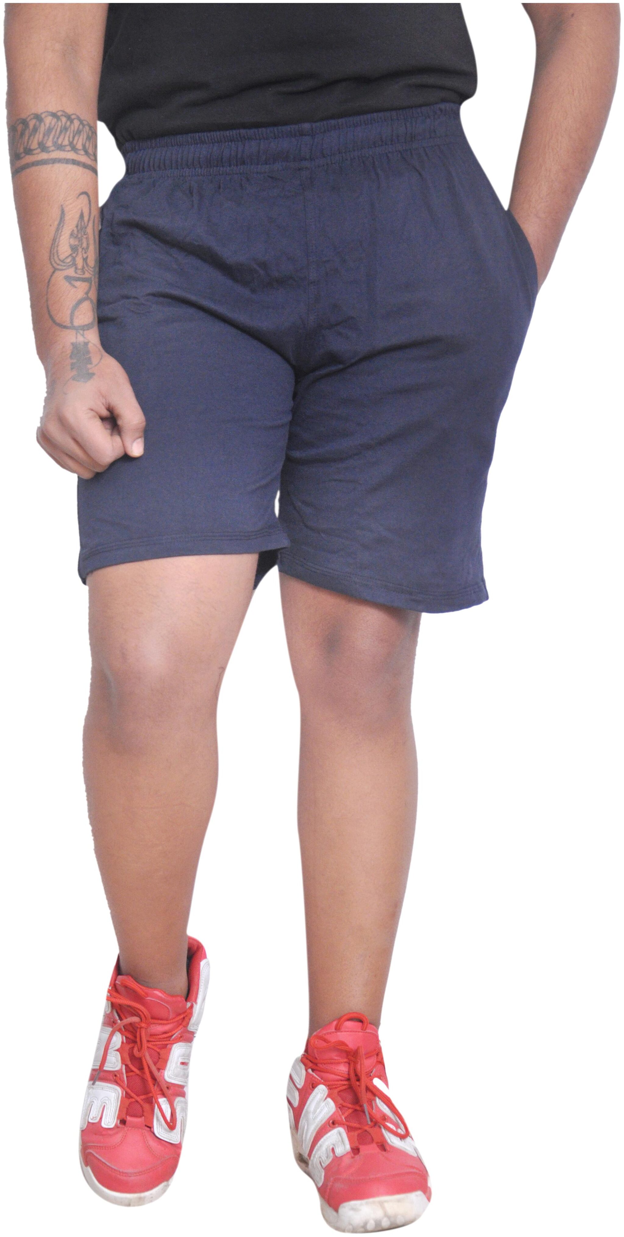 

NSZO Men Blue Regular Fit Regular Shorts