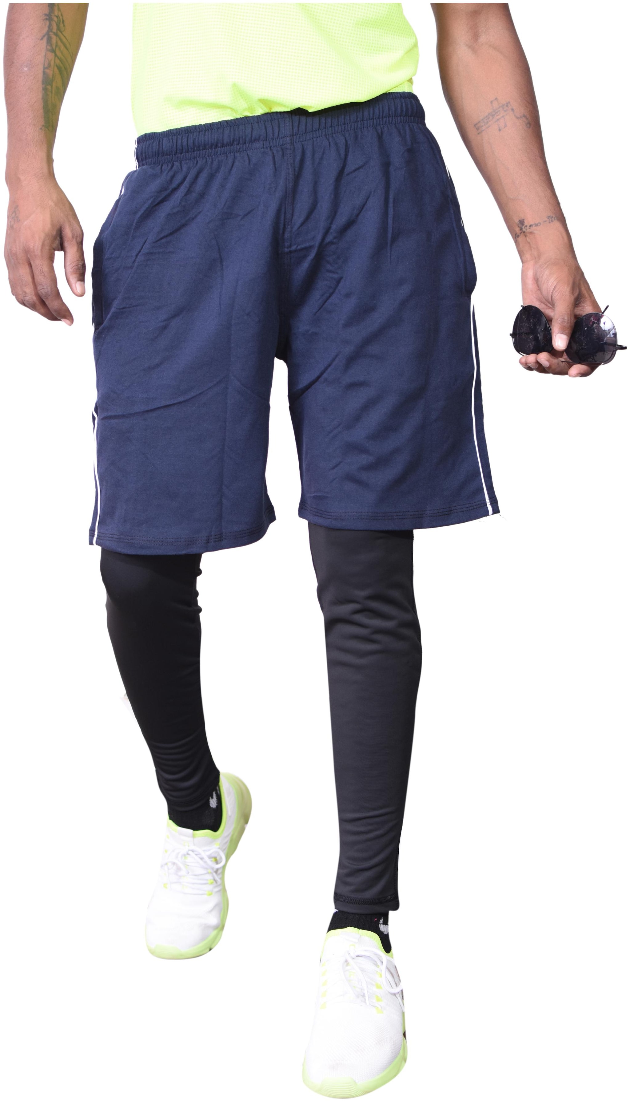

NSZO Men Blue Regular Fit Regular Shorts